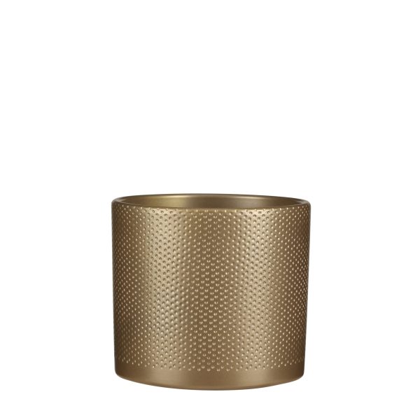 VASO ERA ORO D. 17.5 X 19.5 CM