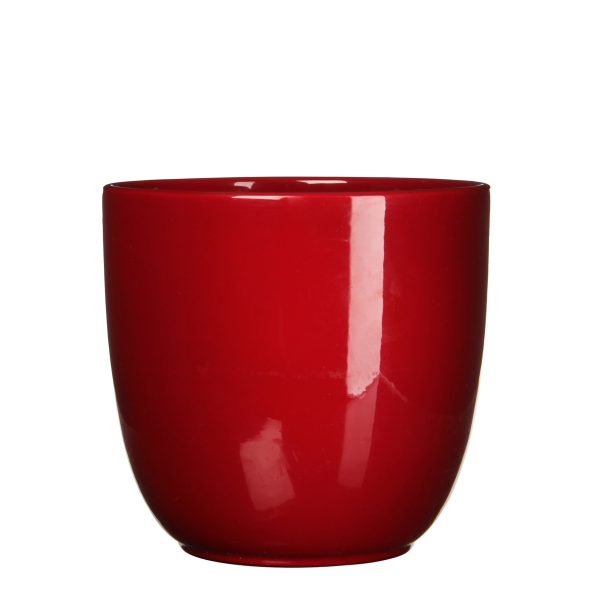 VASO TUSCA ROSSO D. 20X22 CM