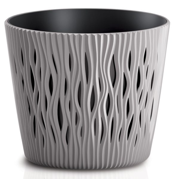 Z VASO SANDY TAUPE CM 18