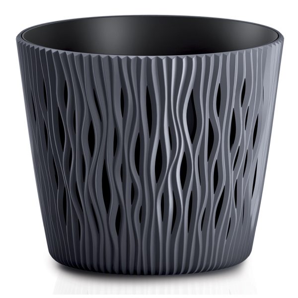 Z VASO SANDY ANTRACITE CM 18