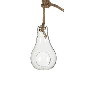 LAMPADINA C/FORO E CORDA H 18.5