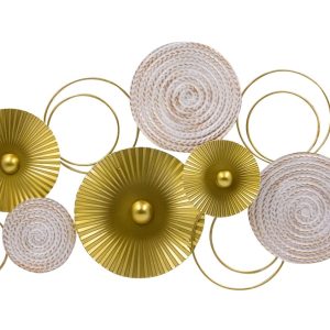 DECO IN METALLO A CERCHIO DA APPENDERE CM 75