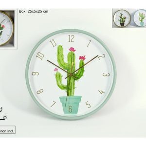 OROLOGIO DA MURO CACTUS