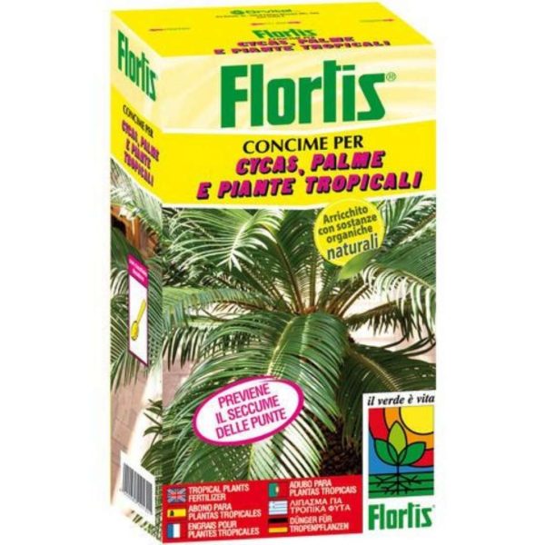 CONCIME PER CYCAS - PALME - PIANTE TROPICALI KG 1 FLORTIS