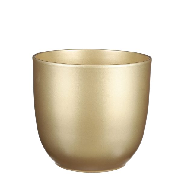 VASO TUSCA ORO D. 25 H. 23 CM