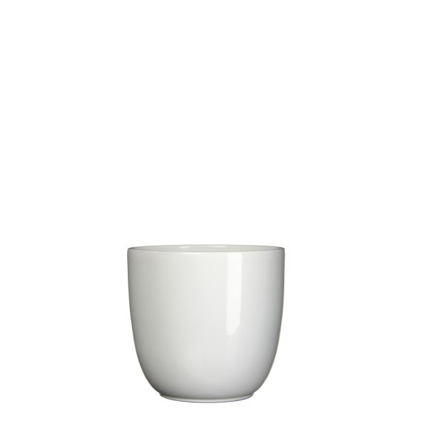 VASO TUSCA BIANCO D 13,5 H. 13 CM