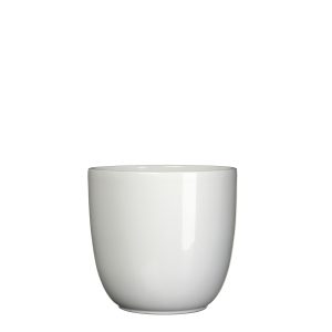 VASO TUSCA BIANCO D. 17 H. 16 CM