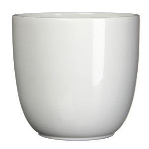 VASO TUSCA BIANCO D. 39 H. 34.5 CM