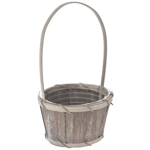 BASKET BAMBOO D 16x10