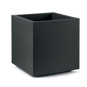 2 VASO CUBO MATHERIA 40 x 40 CM COLORE ANTRACITE