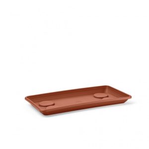 SOTTOFIORIERA RETTANGOLARE ATHENA 100 CM TERRACOTTA