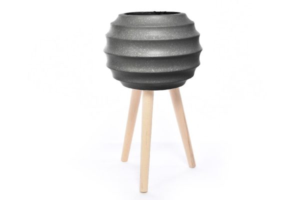 CACHEPOT IN MAGNESIA CON GAMBE